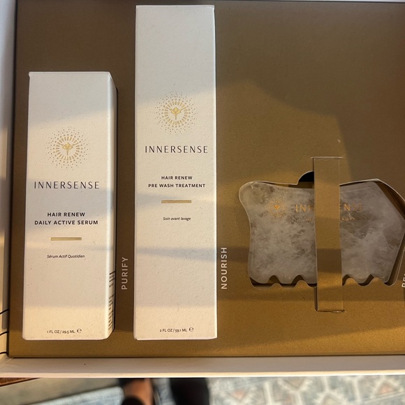 INNERSENSE HARMONIC HAIR RENEW SET SCALP CARE KIT NIB - Picture 3 of 3